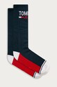 Tommy Jeans - Ponožky (2-pack) dlouhé ponožky námořnická modř 100000400.NOS