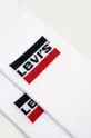 Ponožky Levi's (2-pak) biela