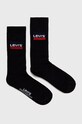 Ponožky Levi's dlouhé ponožky černá 37157.0157