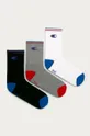 πολύχρωμο Champion - Κάλτσες (3-pack) Unisex