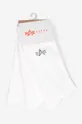 biały Alpha Industries skarpetki Basic Socks 3-pack Unisex