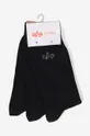 crna Čarape Alpha Industries Basic Socks 3-pack Unisex