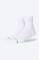 Stance socks Icon Quarter plain white A356A21IQT