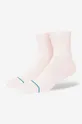 pink Stance socks Icon Quarter Unisex