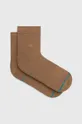 brown Stance socks Icon Quarter Unisex