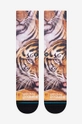 Чорапи Stance Two Tigers кафяв