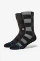 čierna Ponožky Stance Triple Check Unisex