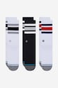 Stance skarpetki The Boyd 3-pack nadruk biały A556A21TB3