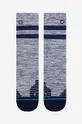 navy Stance wool blend socks Camper Unisex