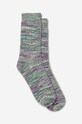 Wood Wood socks Maddie Twisted Socks melange green 12219202.9525