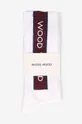 Κάλτσες Wood Wood Conor Logo Sport Socks λευκό