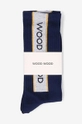 Шкарпетки Wood Wood Conor Logo Sport Socks темно-синій