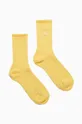 κίτρινο Κάλτσες by Parra Logo Crew Unisex