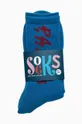 by Parra socks Shocker Logo Crew  63% Cotton, 27% Acrylic, 9% Polyester, 1% Elastane