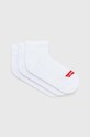 Шкарпетки Levi's 3-pack короткі шкарпетки білий 37157.1018