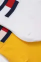 Tommy Jeans skarpetki 2-pack żółty