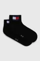 чёрный Носки Tommy Hilfiger 2 шт Unisex