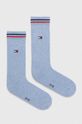Tommy Jeans sosete 2-pack sosete lungi albastru 701228176.NOS