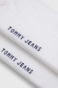 Κάλτσες Tommy Jeans 2-pack λευκό