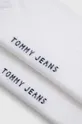 Nogavice Tommy Jeans 2-pack bela