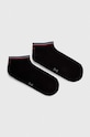 Ponožky Tommy Jeans 2-pak krátke ponožky čierna 701228178.NOS