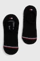 Tommy Jeans sosete 2-pack sosete scurte negru 701228179.NOS