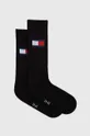 čierna Ponožky Tommy Jeans 2-pak Unisex