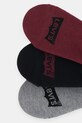 Čarape Levi's 3-pack 37157.1260 bordo AA00