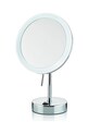 Kela oglindă cosmetică cu iluminare led Sabina gri KE.20628