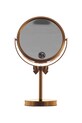Danielle Beauty lusterko kosmetyczne Gold Bow Mirror 1x/5x żółty DC950BWGD