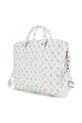 Guess laptop táska 4G Peony Front Pocket Zipper Triangle Logo 16" GUCB16PGPOSGNH fehér AA00