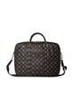Torba za laptop Guess 4G Peony Front Pocket Zipper Triangle Logo 16" crna GUCB16PGPOSGNK