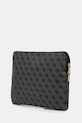 Obal na notebook Guess Sleeve 14" 4G Zipper Pocket Triangle Logo GUCS14ZP4DPTK šedá AA00