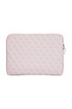 Lifestyle Guess laptop táska Sleeve 14" 4G Zipper Pocket Triangle Logo GUCS14ZP4DPTP rózsaszín