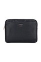 Guess laptop táska Sleeve 14" Grained Zipper Pocket Triangle Logo fekete GUCS14ZPGTSPSK