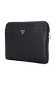 Guess laptop táska Sleeve 14" Grained Zipper Pocket Triangle Logo GUCS14ZPGTSPSK fekete AA00