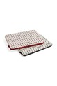 HAY pokrowiec na laptopa Logo 35 x 1,5 x 26 cm biały AD568.A586