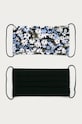 Pieces - Maseczka ochronna (2-pack) granatowy 17114975.