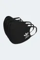 чорний Захисна маска adidas Originals Originals Face Covers XS/S 3-pack Unisex