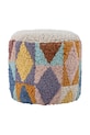 Bloomingville scaun de puf Miaki multicolor 82062384