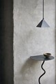 ferm LIVING stolik ścienny Curvature czarny 1104267227