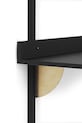 ferm LIVING półka ścienna Sector Desk 1104263248 czarny AA00