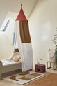 Stolík ferm LIVING Podo Stool 1104268964 burgundské