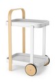 Umbra mobilă cu roți Bellwood alb 1015392.668