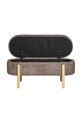 Taburetka s úložným priestorom House Nordic Branca 98 x 41 x 48 cm 1409001 fialová AA00