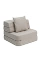 By KlipKlap sofa wielofunkcyjna jednoosobowa 70 x 70 x 36 cm
