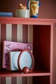 Salotto e camera Bloomingville porta giornali Whimsica 25 x 17,5 x 17,5 cm 82063035 granata