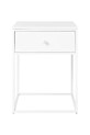 House Nordic tavolino Vita 40 x 40 x 55 cm bianco 2101611.