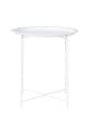 House Nordic stolik Bastia 47 x 50 cm biały 2101360