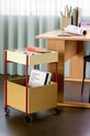 Hübsch mebel z kółkami Fresh Trolley 42 x 41 x 67 cm 021610 multicolor